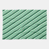 グリーンペパーミントストライプ キッチンタオル (横)
