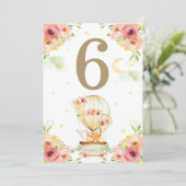 グリーンホットエアバルーン動物中性テーブル番号 (スタンド正面)