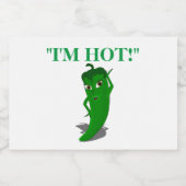 グリーンホットペッパーDiva フードラベル (シングルラベル)