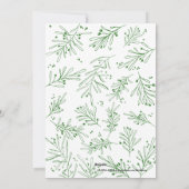 グリーンホリデーウィンターブランチ |写真2017 シーズンカード (裏面)