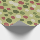 グリーンホリデードットラッピング紙 ラッピングペーパー (角)