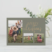 グリーンホリデーメリークリスマスカード シーズンカード (スタンド正面)
