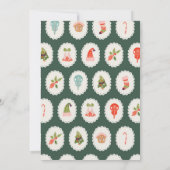 グリーンホリデーモダンフェスティバルクリスマスパーティー 招待状 (裏面)