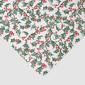 グリーンホリーレッドベリーティッシュペーパー 薄葉紙 (詳細)