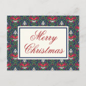 グリーンホリ離れーズ、レッドベリー、レッドボウ シーズンポストカード (正面)