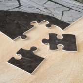 グリーンホワイトカラジ離れウム ジグソーパズル (側面)