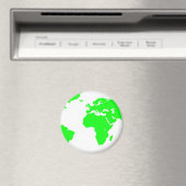 グリーンホワイトワールドマップ マグネット (インサイチュ (食洗機))