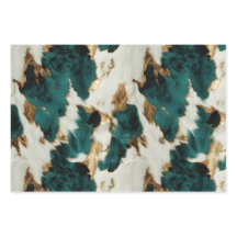 グリーンホワイト金ゴールドヒョウ