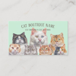 グリーンホームペットキャッツ 名刺