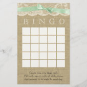 グリーンボウとヴィンテージレースシャワービンゴ (正面)