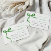 グリーンボウキャンディスシャワーゲームカードの数 プレイスカード