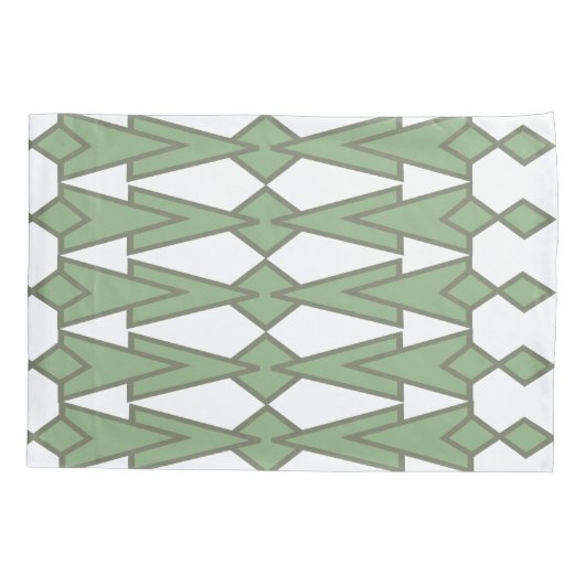 グリーンボウタイ 枕カバー (裏面)