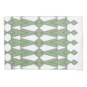 グリーンボウタイ 枕カバー (正面)