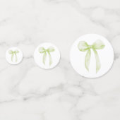 グリーンボウテーブル コンフェッティ (裏面)