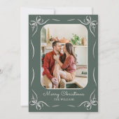 グリーンボウ モダン 年間レビュー 家族写真 シーズンカード (正面)