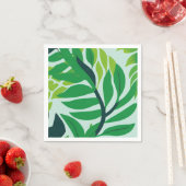 グリーンボタニカル離れ スタンダードカクテルナプキン (インサイチュ)