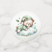 グリーンボホスリーピングテディベアキュートパーティー コンフェッティ (スモール正面)