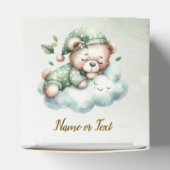 グリーンボホスリーピングテディベアキュートパーティー フェイバーボックス (上部)