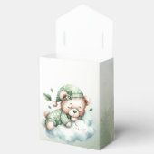 グリーンボホスリーピングテディベアキュートパーティー フェイバーボックス (オープン)