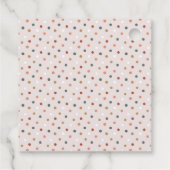 グリーンボホ水玉模様クリスマスススススクエア フェイバータグ (裏面)