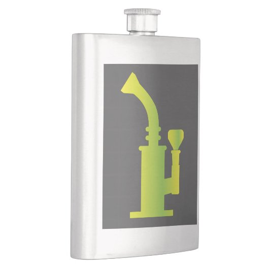 グリーンボン フラスク (右)