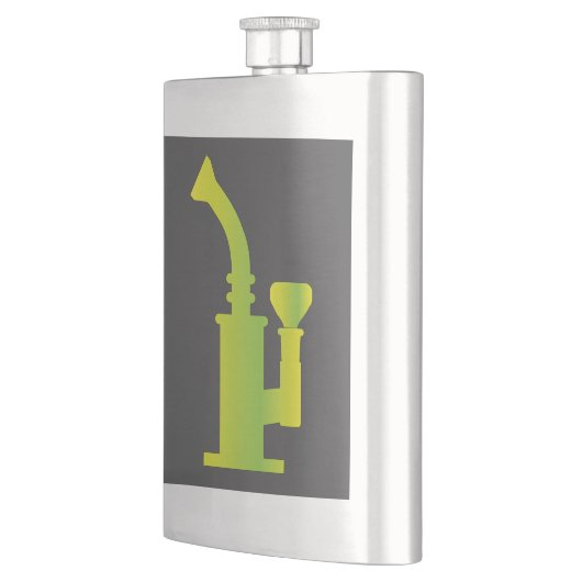 グリーンボン フラスク (左)