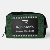 グリーンボード上のコンピュータチップ+情報の追加 ドップキット (裏面)