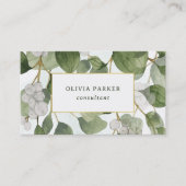 グリーンボ離れタニカル金ゴールド 名刺 (正面)