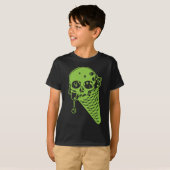 グリーンポイズンアイスクリームコーンTシャツ Tシャツ (正面フル)