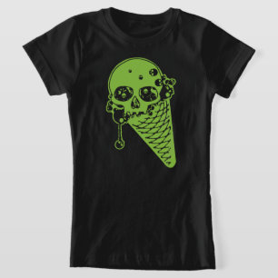 グリーンポイズンアイスクリームコーンTシャツ Tシャツ