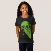 グリーンポイズンアイスクリームコーンTシャツ Tシャツ (正面フル)