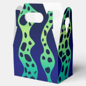 グリーンポイズンダーツカエル柄ギフトボックス フェイバーボックス (オープン)