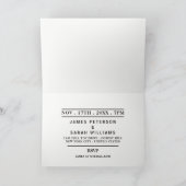 グリーンポスター引っ越し祝いパーティーパーティの招待状 招待状 (内部)