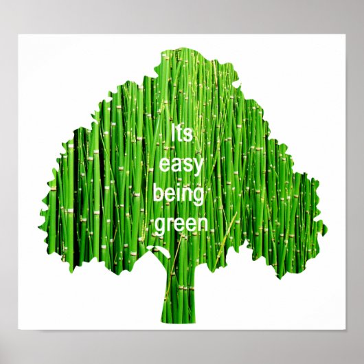 グリーンポスター ポスター (正面)