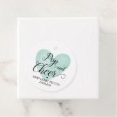 グリーンポップ・アートの&応援ベビーシャワーメッセージカード フェイバータグ (インサイチュ)