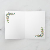 グリーンポピー誕生日カード カード (内部)