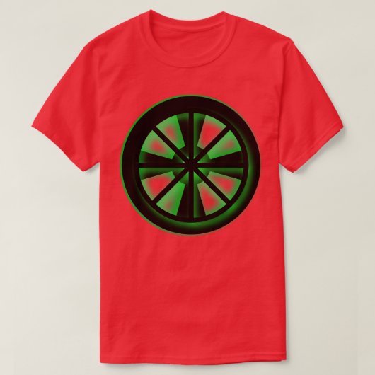 グリーンポータル Tシャツ (デザイン正面)