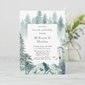 グリーンマウンテンエアリーブランチ&バブリー 招待状 (スタンド正面)