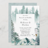 グリーンマウンテンエアリーブランチ&バブリー 招待状 (正面/裏面)