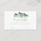 グリーンマウンテンカントリーおむつラッフルチケット エンクロージャーカード (正面)