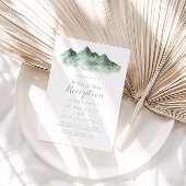 グリーンマウンテンカントリーの結婚式の披露宴の招待状 招待状