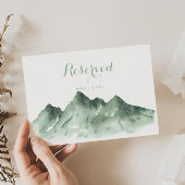 グリーンマウンテンカントリーウェディング予約サイン