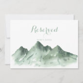 グリーンマウンテンカントリーウェディング予約サイン (正面)