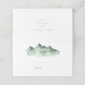 グリーンマウンテンカントリーウェディング座席表 プレイスカード (外部開封)