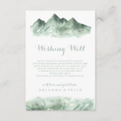 グリーンマウンテンカントリーウェディング ウィッシングウェル エンクロージャーカード (正面)