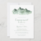 グリーンマウンテンカントリー婚約パーティ 招待状 (正面)