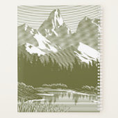 グリーンマウンテンズデザイン週間/月プランナー プランナー手帳 (裏面)