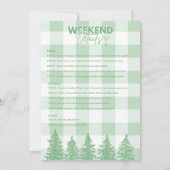 グリーンマウンテンズ&マーティーニバチェロレッテ 招待状 (裏面)