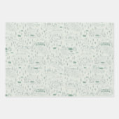 グリーンマウンテントイレギフトラップセット3 ラッピングペーパーシート (正面3)