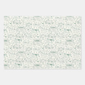 グリーンマウンテントイレギフトラップセット3 ラッピングペーパーシート (正面)